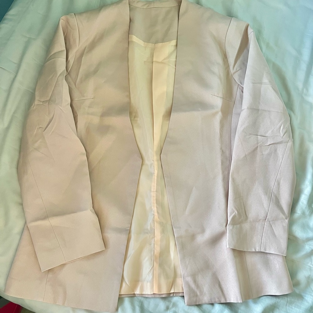 🎀HP🎀 Long Sleeve Blazer Jacket XL - Toasted Almond ✨NEW✨ - Picture 3 of 3